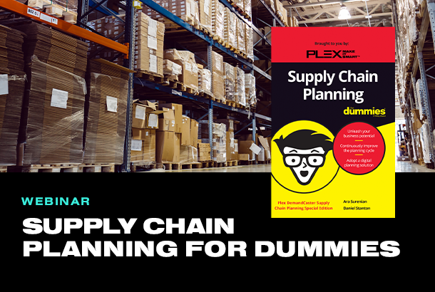 Supply Chain Planning for Dummies: Meet the Author Webinar